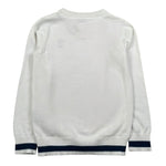 Trussardi Maglia Girocollo Tinta Unita con Logo per Bambino TBP26005MA BIANCO TRUSSARDI 