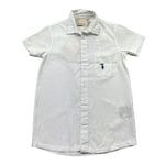 Trussardi Camicia Mezza Manica Tinta Unita con Taschino per Bambino TBP26007CA BIANCO TRUSSARDI 