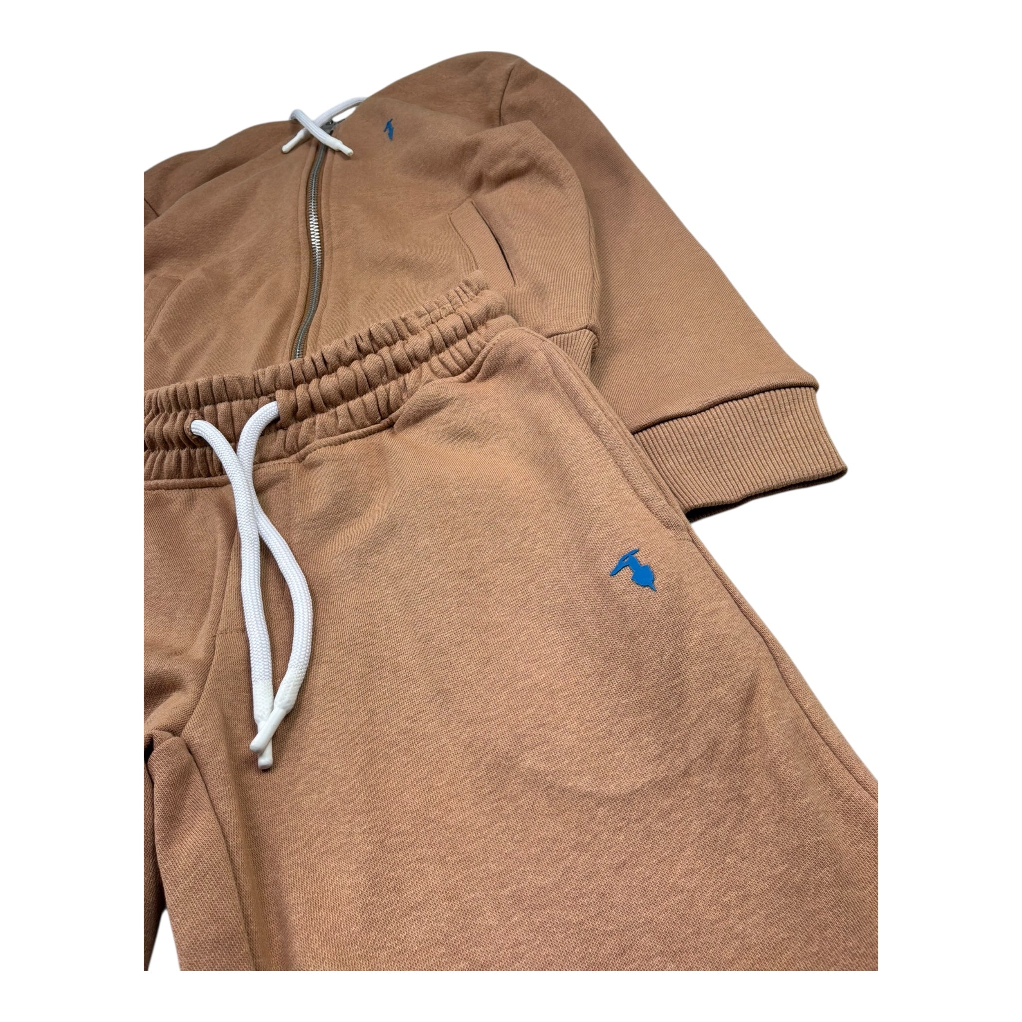 Trussardi Completo 2 Pezzi Felpa-Pantalone Modello Tuta per Bambino TBP26009CF CAMMELLO TRUSSARDI 