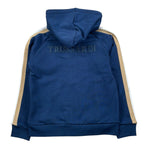 Trussardi Felpa con Zip E Cappuccio Tinta Unita per Bambino TBP26045FE BLU TRUSSARDI 
