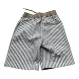 Trussardi Bermuda Bicolore con Fantasia A Righe per Bambino TBP26068BE BIANCO/BEIGE TRUSSARDI 