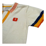 Trussardi Polo Mezza Manica Tinta Unita con Logo per Bambino TBP26087PO BEIGE TRUSSARDI 