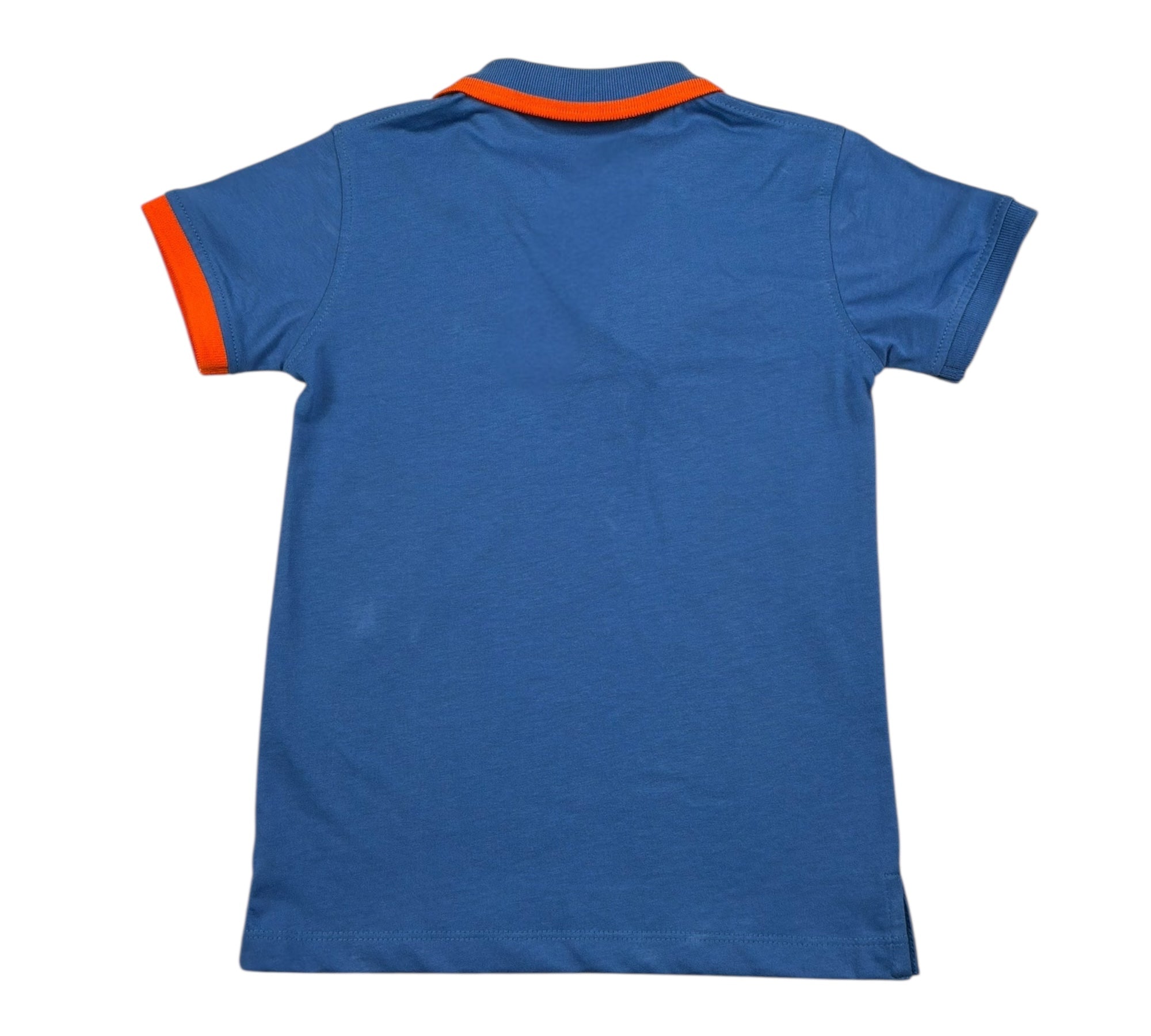 Trussardi Polo Mezza Manica Tinta Unita con Logo per Bambino TBP26098PO BLU TRUSSARDI 