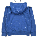 Trussardi Felpa Chiusa con Cappuccio Tinta Unita per Bambino TBP26104FE BLU TRUSSARDI 
