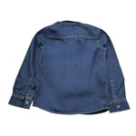 Trussardi Camicia In Denim Tinta Unita con Bottoni per Bambino TBP26105CA BLU TRUSSARDI 