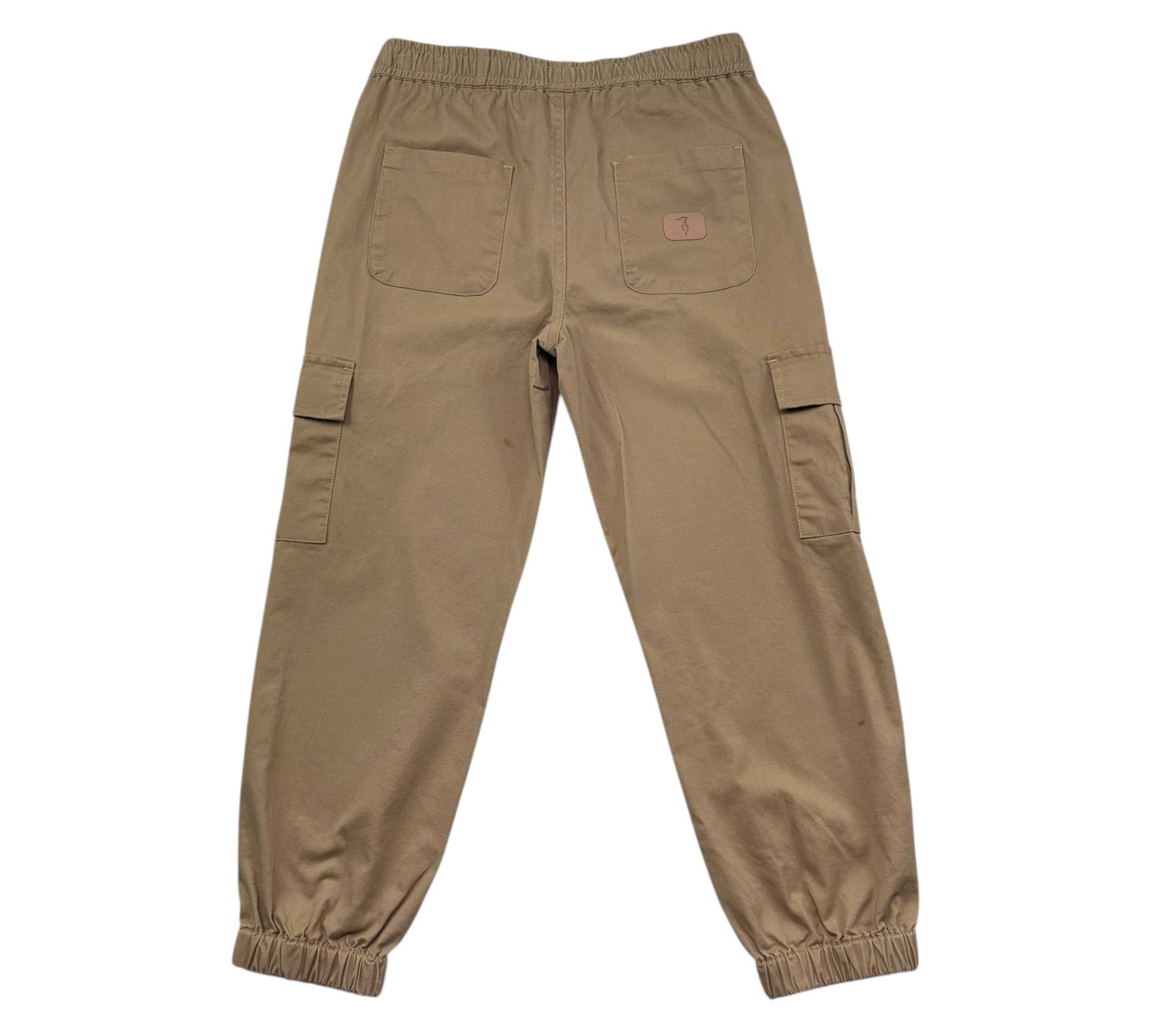 Trussardi Pantalone Tinta Unita con Elastico In Vita per Bambino TBP26133PA MARRONE TRUSSARDI 