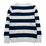 Trussardi Maglia Girocollo Fantasia A Righe per Bambino TBP36004MA BIANCO/BLU TRUSSARDI 