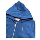 Trussardi Felpa con Zip E Cappuccio Tinta Unita per Bambino TGP26003FE BLU TRUSSARDI 