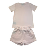 Trussardi Completo 2 Pezzi T-Shirt-Bermuda Tinta Unita per Bambina TGP26005CJ ROSA TRUSSARDI 