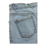 Trussardi Gonna In Denim Tinta Unita con Girovita Regolabile per Bambina TGP26020GO AZZURRO TRUSSARDI 