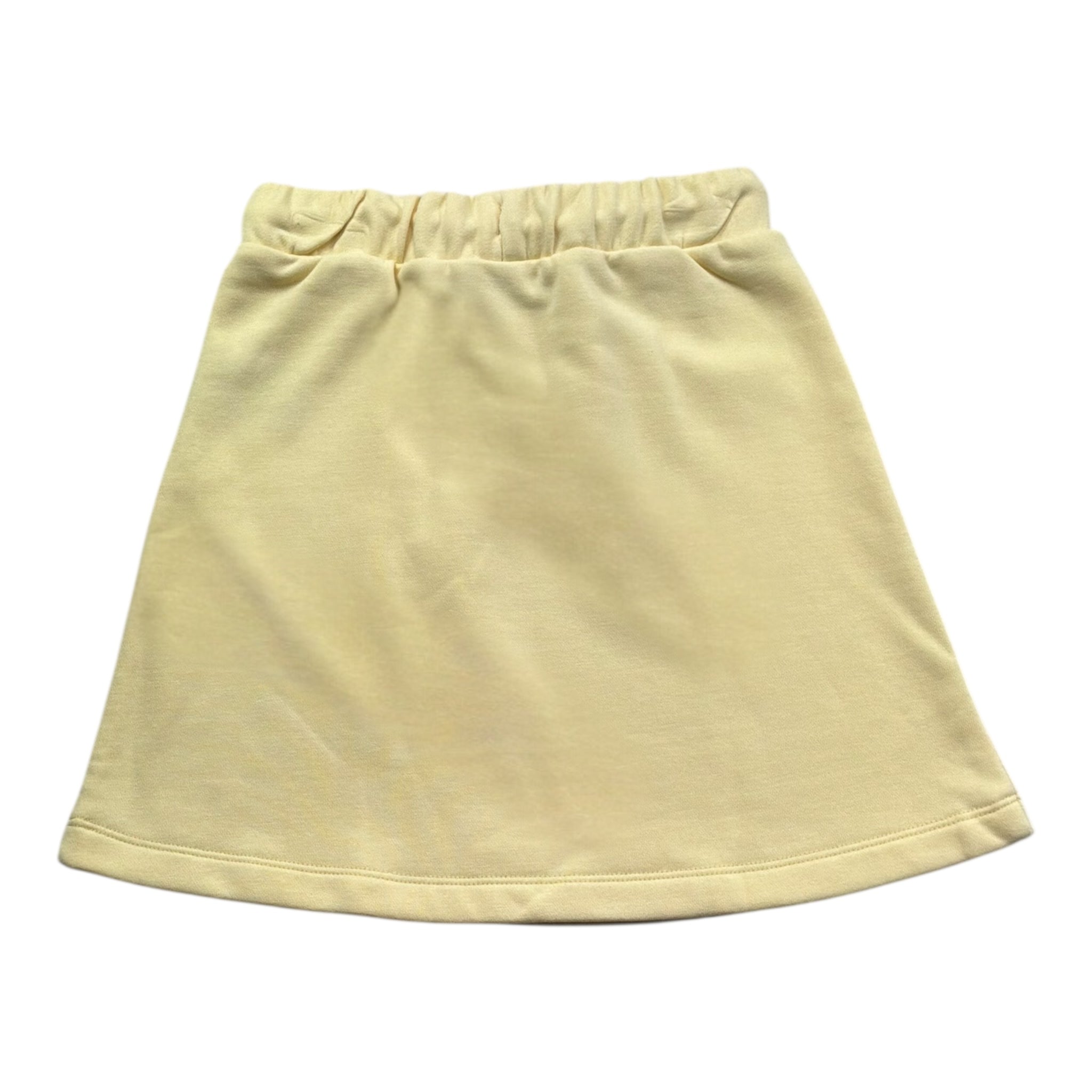 Trussardi Completo 2 Pezzi T-Shirt-Gonna Tinta Unita per Bambina TGP26023CJJ GIALLO TRUSSARDI 