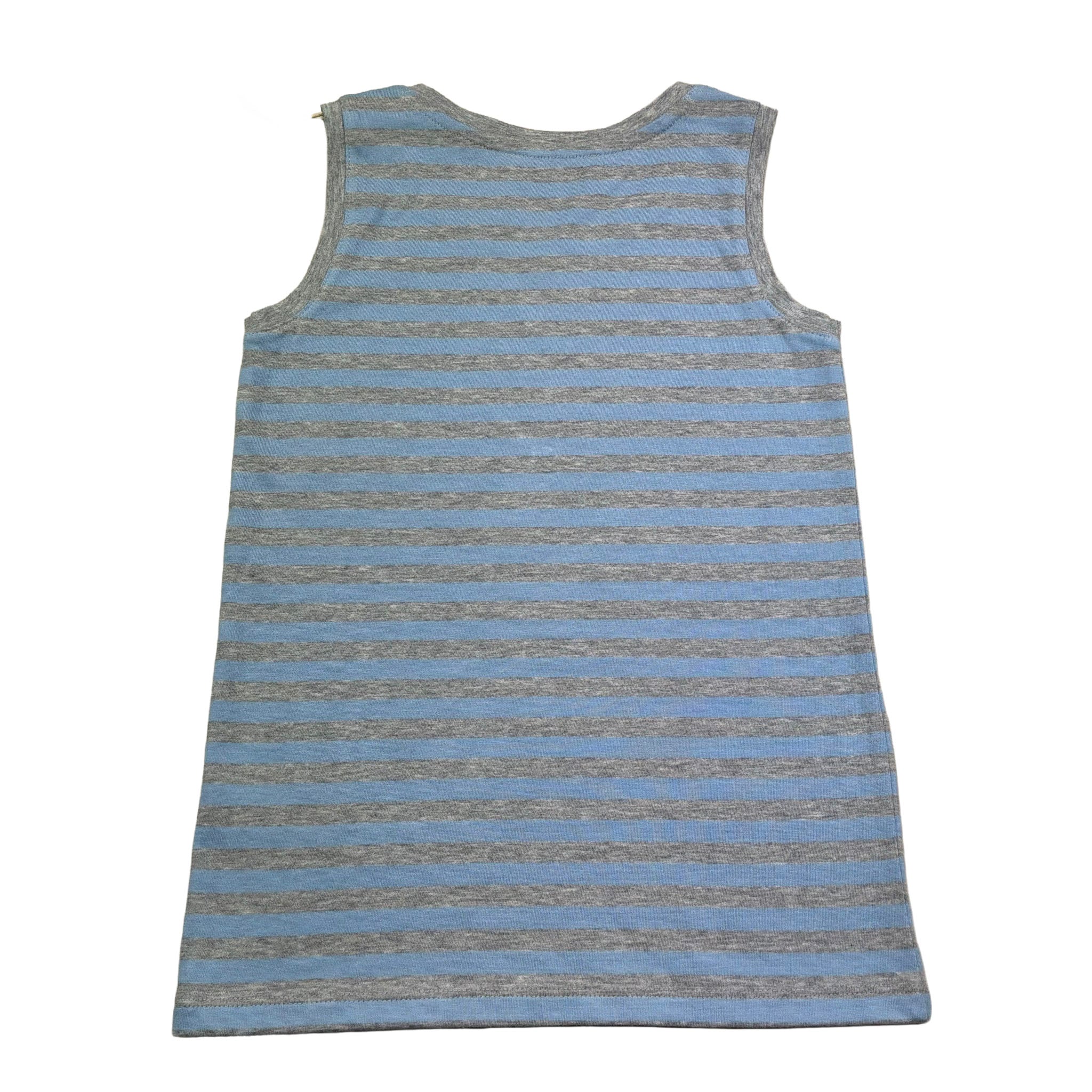Trussardi Canotta Girocollo Fantasia A Righe per Bambino TGP26041CN AZZURRO TRUSSARDI 
