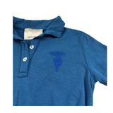 Trussardi Abito Mezza Manica Tinta Unita con Brillantini per Bambina TGP26056VE BLU TRUSSARDI 