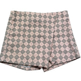Trussardi Short Fantasia Quadri con Zip per Bambina TGP26057SH ROSA TRUSSARDI 