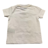 Trussardi T-Shirt Girocollo Tinta Unita con Stampa per Neonato TIP23101TS BIANCO TRUSSARDI 