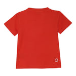 Trussardi T-Shirt Girocollo Tinta Unita con Stampa per Neonato TIP25011TS ROSSO TRUSSARDI 