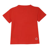 Trussardi T-Shirt Girocollo Tinta Unita con Stampa per Neonato TIP25011TS ROSSO TRUSSARDI 