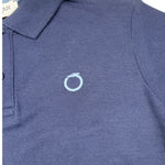 Trussardi Polo Tinta Unita con Logo Mezza Manica per Neonato TIP25014PO BLU TRUSSARDI 