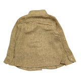 Trussardi Camicia Manica Lunga Tinta Unita con Colletto Coreano per Neonato TIP25042CA SABBIA TRUSSARDI 