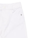 Trussardi Pantalone Tinta Unita con Elastico In Vita per Bambino TIP25060PAXXJ BIANCO TRUSSARDI 
