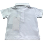 Trussardi Polo Mezza Manica Tinta Unita con Logo per Neonato TIP26002PO BIANCO TRUSSARDI 