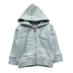 Trussardi Felpa con Zip E Cappuccio Tinta Unita per Neonato TIP26011FE VERDE ACQUA TRUSSARDI 