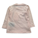 Trussardi Shirt Girocollo Tinta Unita con Logo per Neonata TIP26013TS ROSA TRUSSARDI 