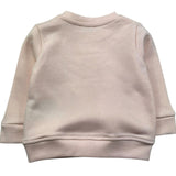 Trussardi Felpa Chiusa Girocollo Tinta Unita con Logo per Neonata TIP26014FE ROSA TRUSSARDI 
