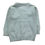 Trussardi Cardigan Tinta Unita con Lofo per Neonato TIP26020CD VERDE ACQUA TRUSSARDI 