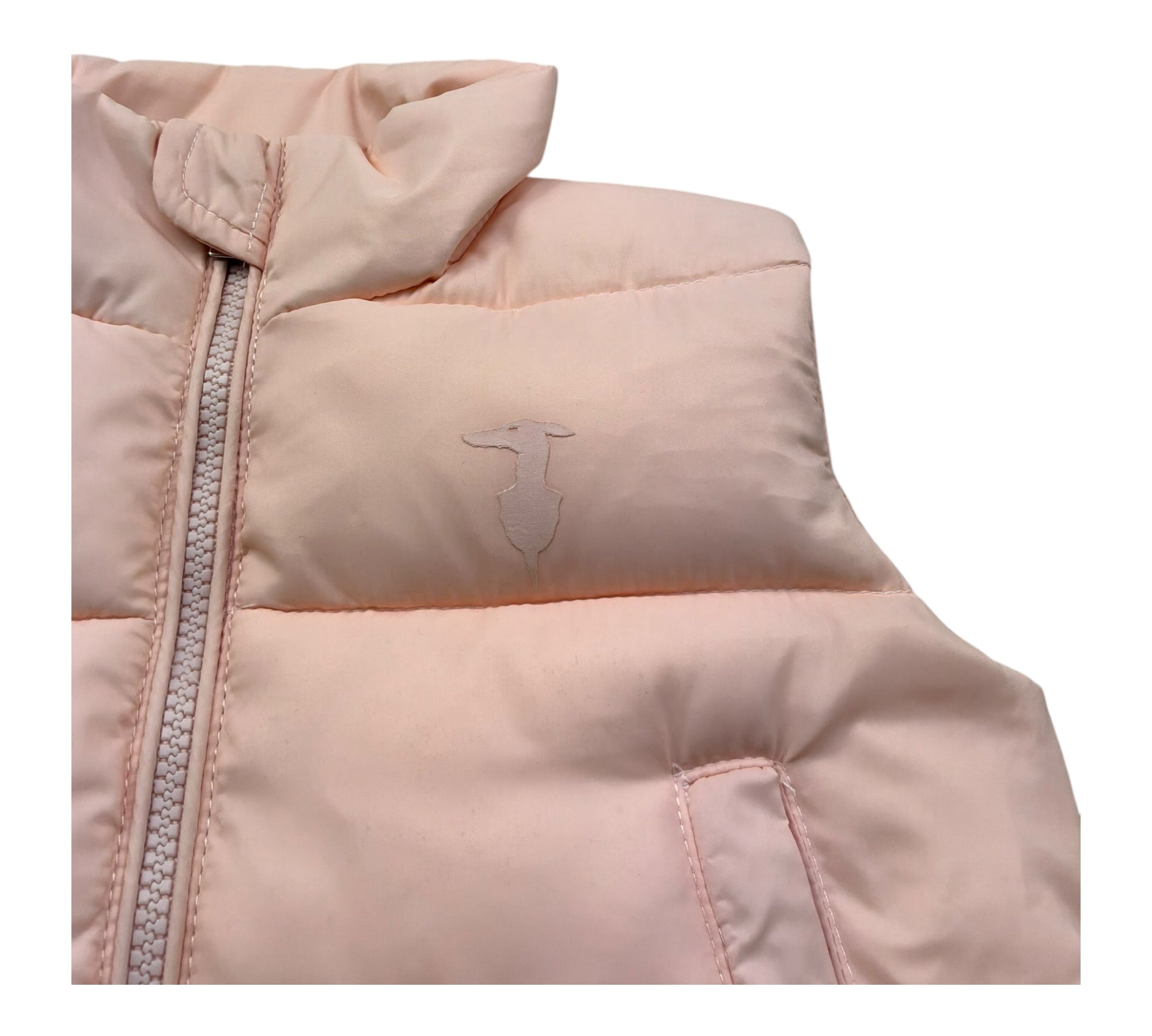 Trussardi Smanicato Tinta Unita con Logo per Neonata TIP26026PI ROSA TRUSSARDI 