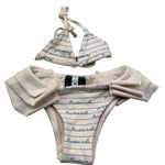 Trussardi Costume 2 Pezzi Fascia-Mutandina per Neonata TIP26027CO ROSA TRUSSARDI 