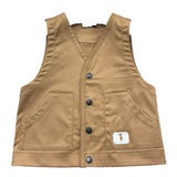 Trussardi Gilet Tinta Unita con Logo per Neonato TIP26041GT CAMMELLO TRUSSARDI 