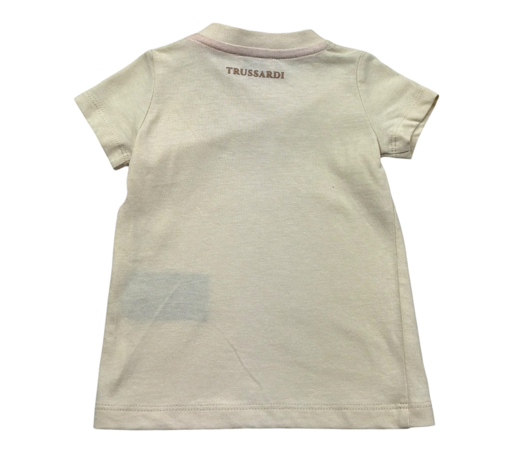 Trussardi T-Shirt Girocollo Tinta Unita  per Neonato TIP26048TS GIALLO TRUSSARDI 