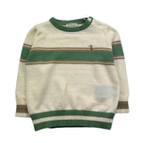 Trussardi Maglia Girocollo Tinta Unita  per Neonato TIP26053MA PANNA TRUSSARDI 