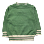 Trussardi Maglia Girocollo Tinta Unita per Neonato TIP26055MA VERDE TRUSSARDI 