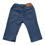 Trussardi Jeans Tinta Unita con Elastico In Vita per Neonato TIP26076JE BLU TRUSSARDI 