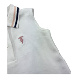 Trussardi Abito Giromanica Tinta Unita con Colletto per Neonata TIP26120VE BIANCO TRUSSARDI 