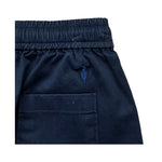 Trussardi Bermuda Tinta Unita con Elastico In Vita per Neonato TIP26146BE BLU TRUSSARDI 