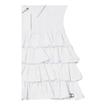 Twinset Camicia Giromanica Tinta Unita con Balze per Neonata 231GJ2042 BIANCO TWINSET 