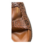 Twinset Sandalo Tinta Unita Traforato per Bambina 251GJ046 MARRONE TWINSET 