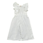 Twinset Tuta Tinta Giromanica Tinta Unita per Bambina 251GJ2405X BIANCO TWINSET 
