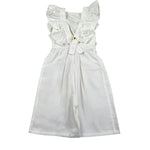 Twinset Tuta Tinta Giromanica Tinta Unita per Bambina 251GJ2405X BIANCO TWINSET 
