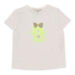 Twinset T-Shirt Tinta Unita con Stampa per Neonata 251GJ2488N BIANCO TWINSET 