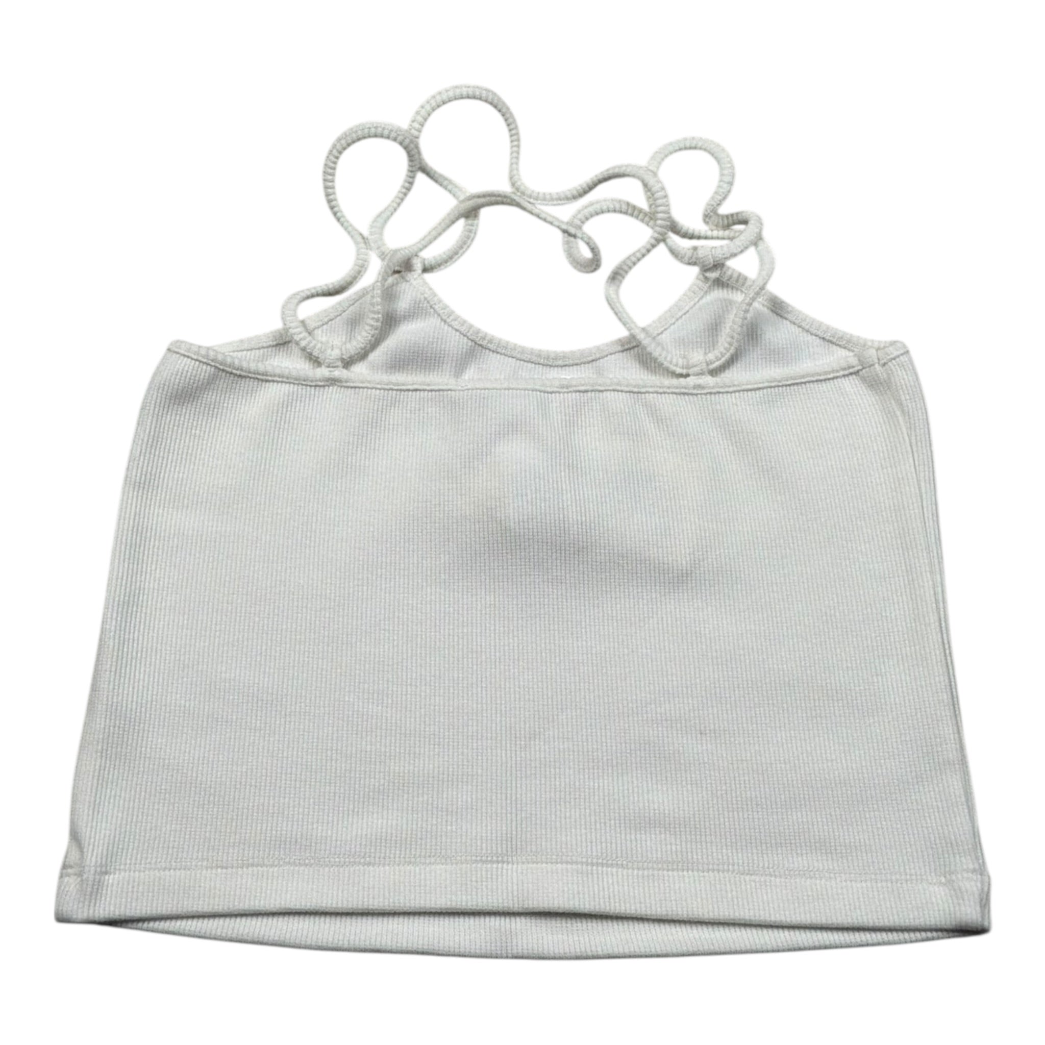 Twinset Top Tinta Unita con Logo per Bambina 251GJ2570X PANNA TWINSET 
