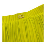 Twinset Gonna Tinta Unita con Balze per Neonata 251GJ2QQ5N GIALLO FLUO TWINSET 