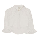 Twinset Set Camicia-Canotta Tinta Unita Traforata per Bambina 251GJ2QR0 BIANCO TWINSET 