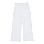 Twinset Pantalone Tinta Unita Traforato per Bambina 251GJ2QR4 BIANCO TWINSET 