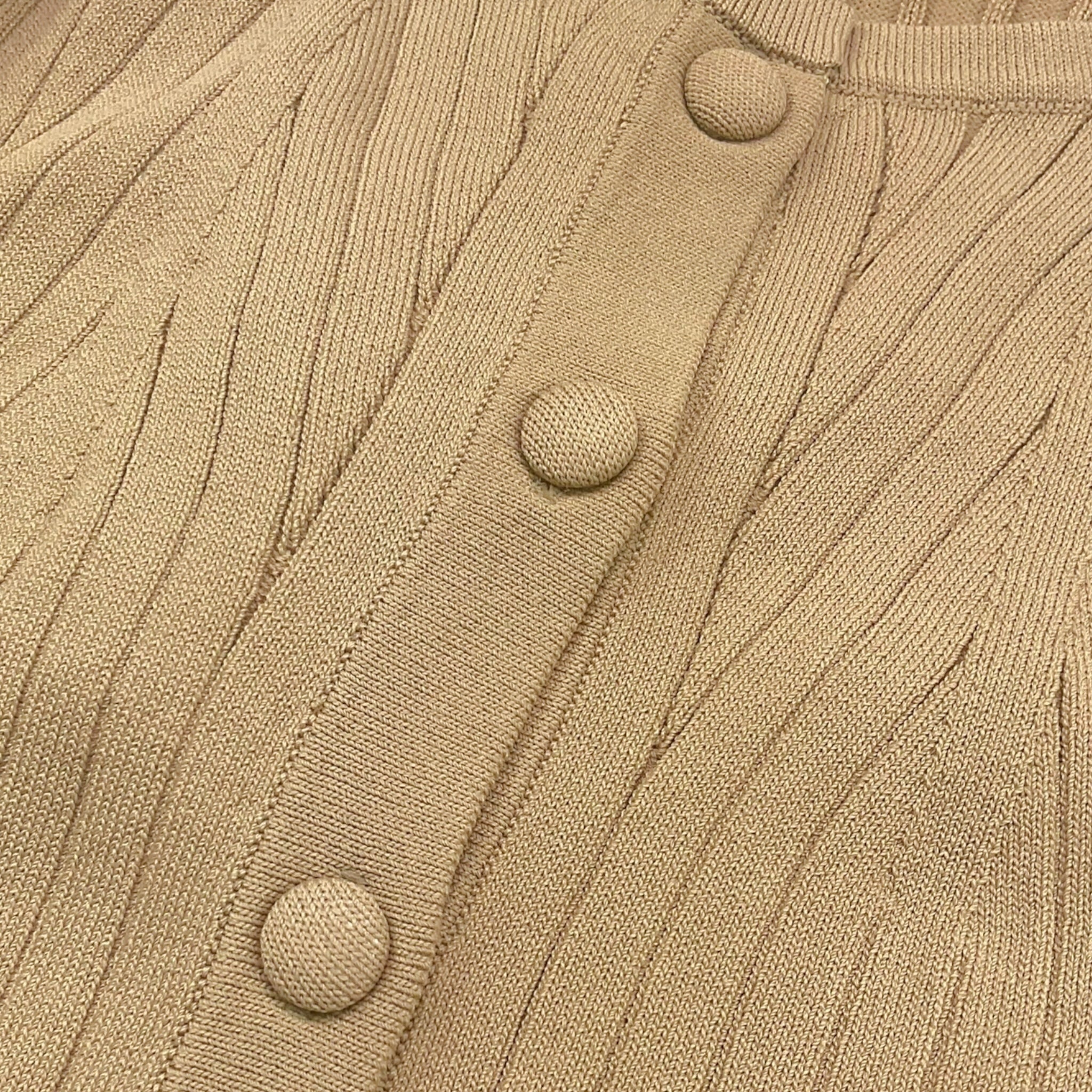 Twinset Cardigan Tinta Unita per Bambina 251GJ3405 CAMMELLO TWINSET 