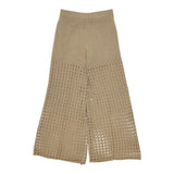 Twinset Pantalone Tinta Unita Traforato per Bambina 251GJ3432 ORO TWINSET 