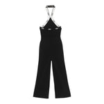 Twinset Tuta Intera Tinta Unita con Logo per Bambina 251GJ3QW1X NERO TWINSET 